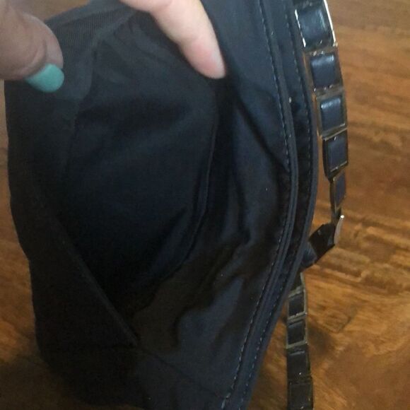 MAXX NEW YORK black nylon handbag - Picture 3 of 5